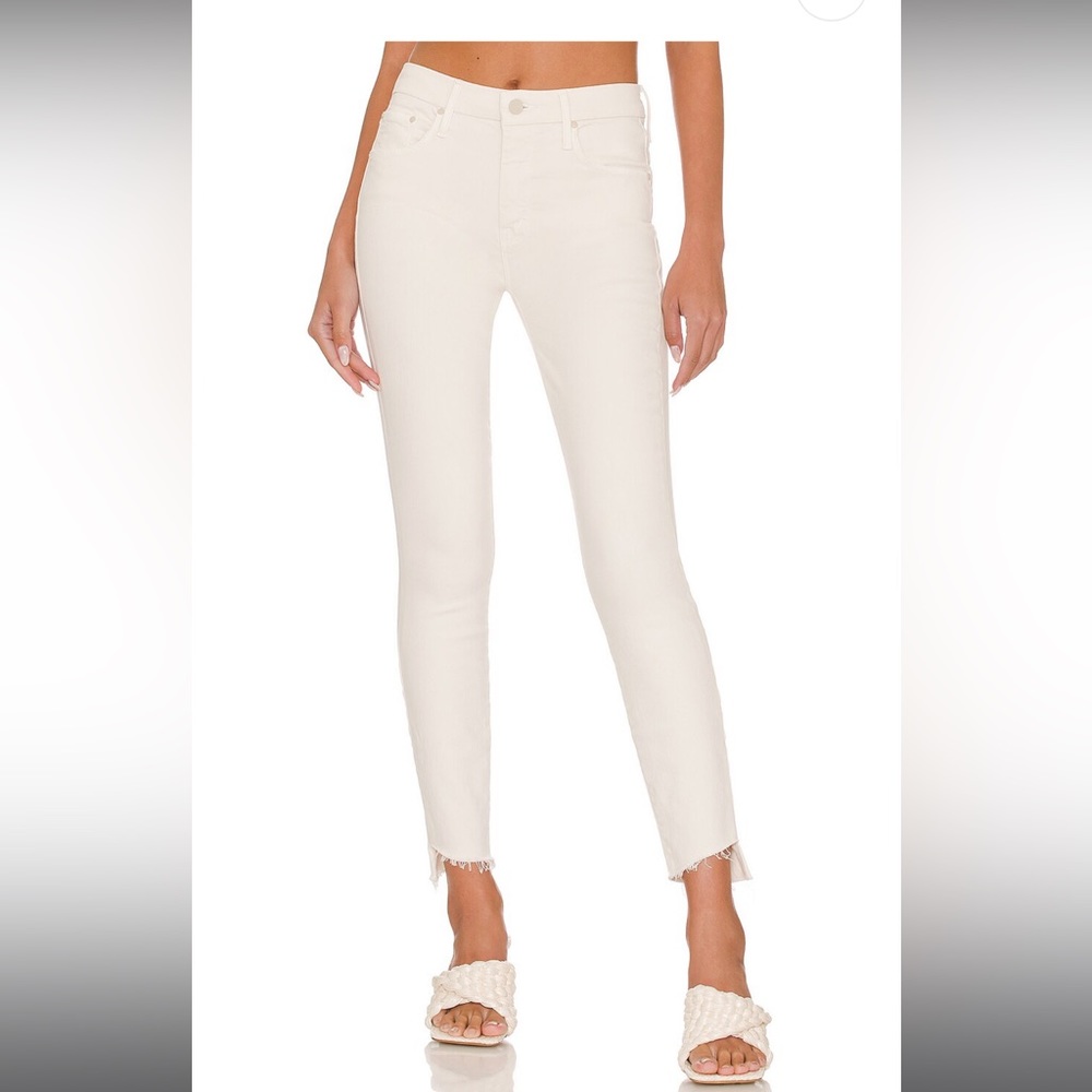 Mother Looker Ankle Step Fray